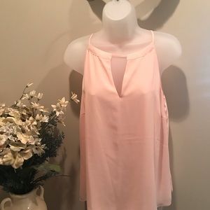Sleeveless VENUS Soft Peach Top Size M